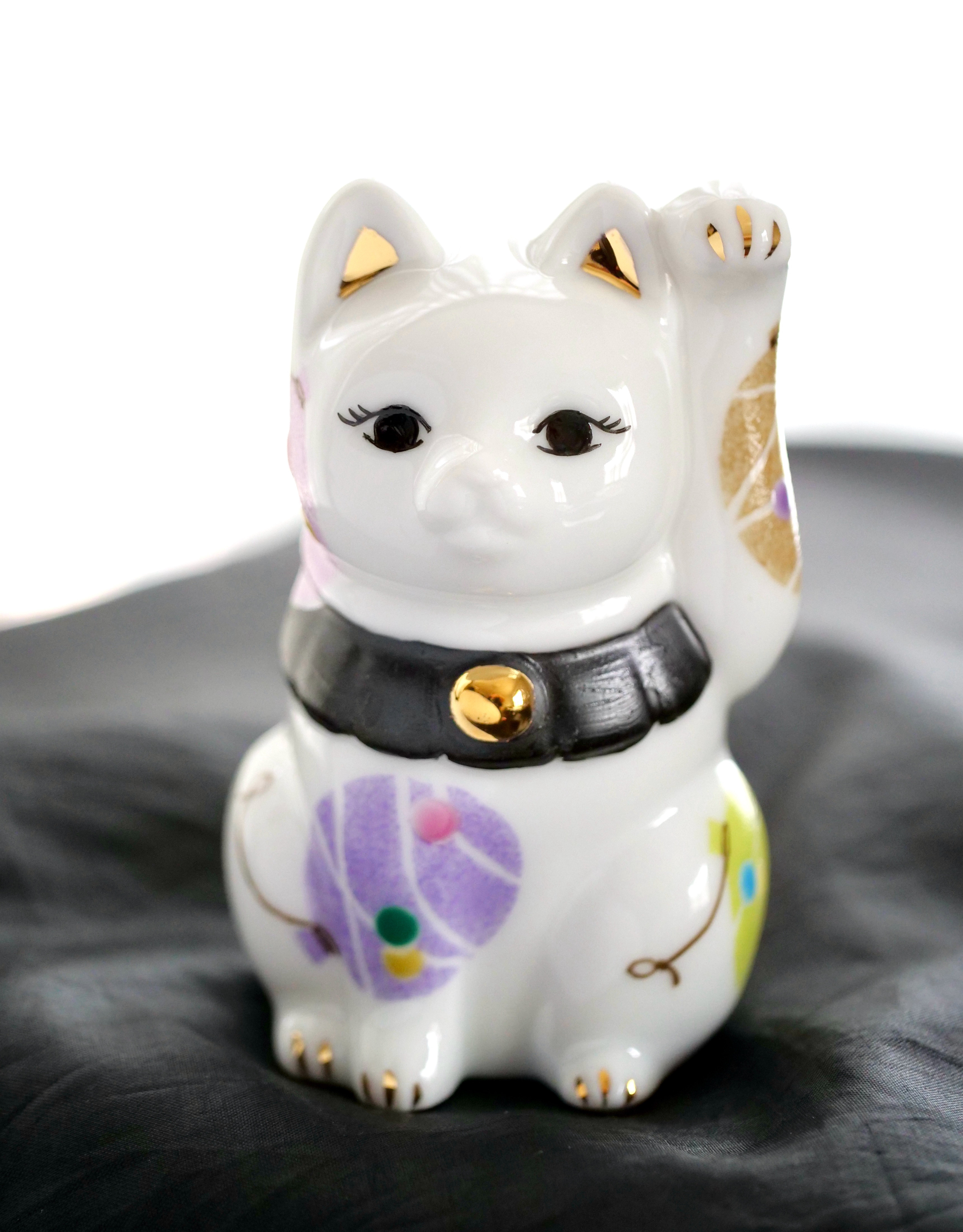 ＊受注制作＊水風船柄招き猫