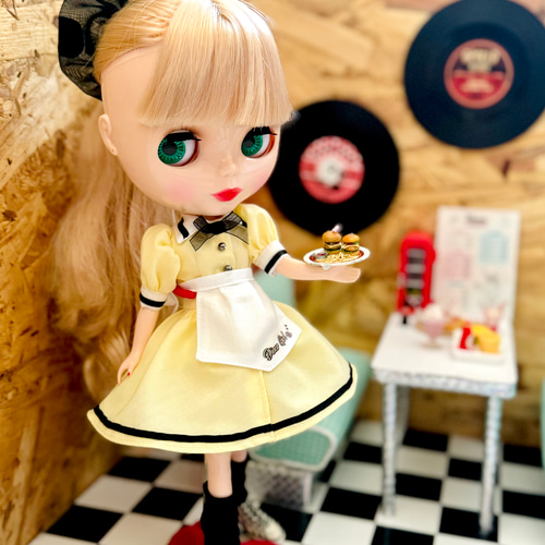 ダイナーワンピース セット リカちゃん ブライス その他人形 H's