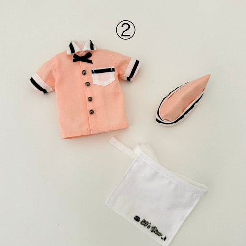 リカちゃん服 ボーダーTシャツセット リカちゃん服 ボーダーTシャツセット