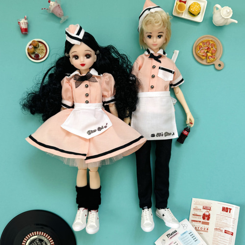 リカちゃん服  ボーダーTシャツセット リカちゃん服 ボーダーTシャツセット