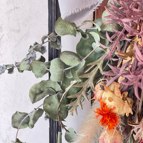 推し花 ドライフラワー スワッグ 花束 ネイティブ インテリア ドライ