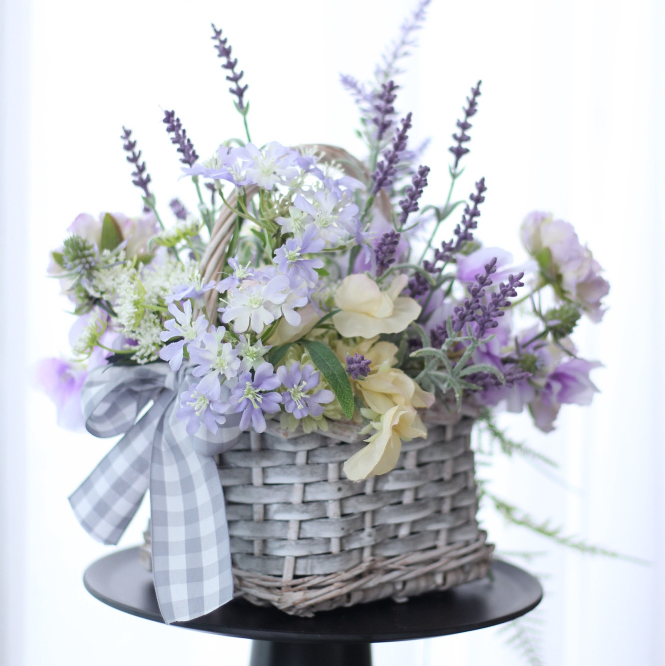 ラベンダー☆バスケットアレンジメント