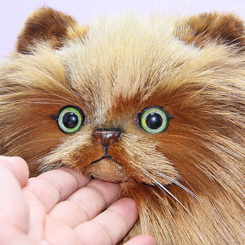 ペルシャ猫 現品お届け品 ペルシャネコ 猫 ぬいぐるみ 猫インテリア