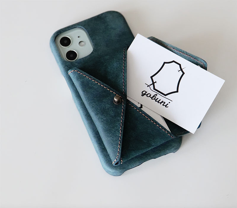 iphone17 16 15 14 AIR pro max ケース【財布いらず！本革 カードケース付き スマホケース