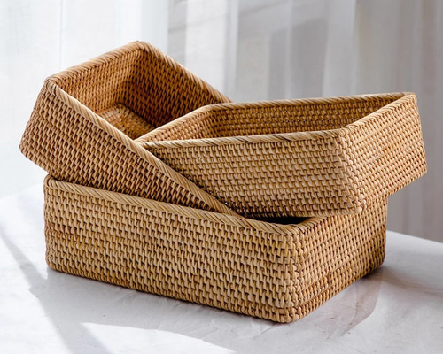 １点モノ★ヴィンテージ★天然素材のバスケットバッグナチュラルインテリア収納 1点モノ☆ヴィンテージ☆天然素材のバスケットバッグナチュラル