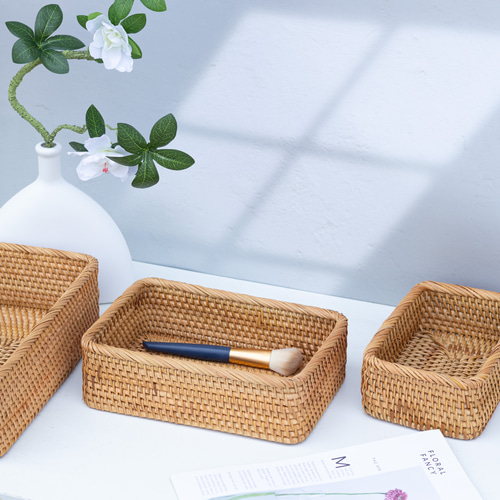 籐　竹細工　ラタン　ハンドメイド　材料　手芸 バスケット スタンド　まとめ売り 竹工芸品 手提げ 竹細工 バスケット かご 和風 手作り 工芸品