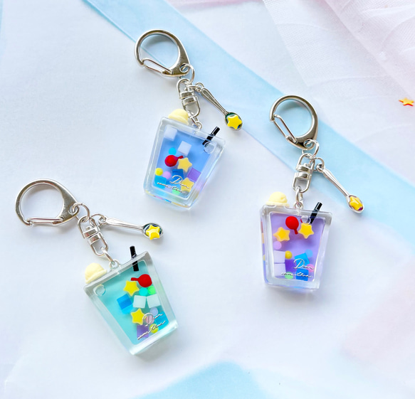 夏祭り 夏 海 風鈴 金魚 キーホルダー 誕生日プレゼント カラフル