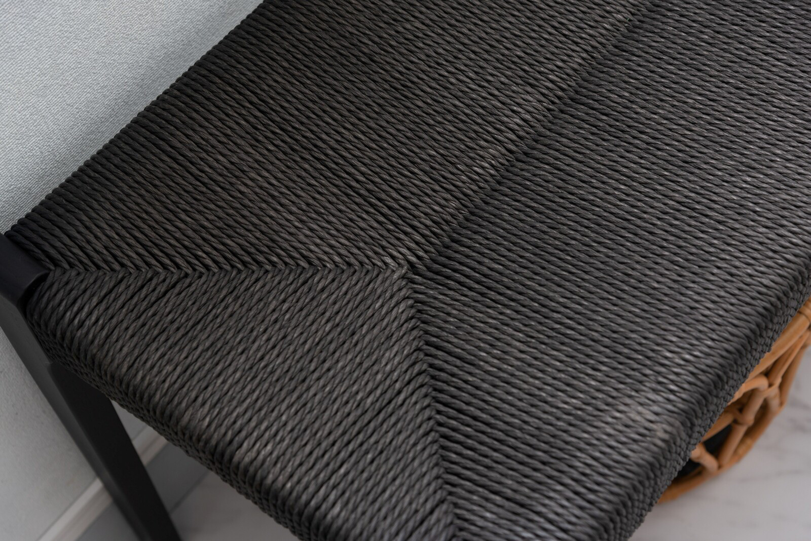 ダイニングベンチ ペーパーコードベンチ  【AZM-SD-12186572】