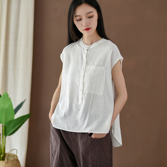 UNITED ARROWS ブラウス シャツ COMFY ドルマン ショートスリーブ