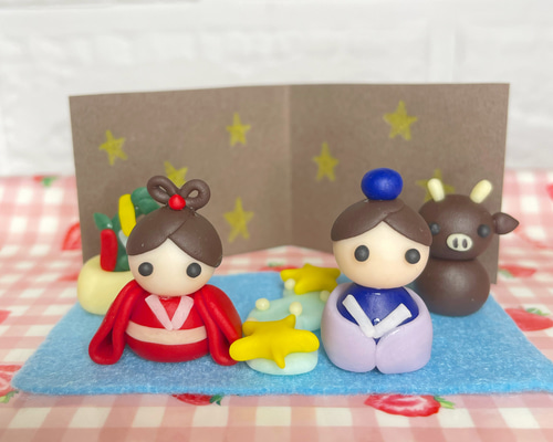 うちの子 飾り オーダー受付ページ 1300円 ハンドメイド 七夕 犬 置物