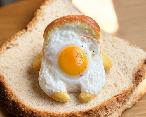 元祖エグパン》 Egg pan♡chu フィギュア 置き物 食品サンプル
