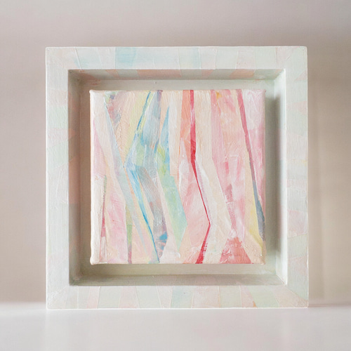 陽炎」立体アクリル画(原画) 額装付 絵画 hiish - イッシュ