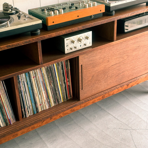 BROWN'S AUDIO BOARD【BROWN】サイズ変更可能 本棚 レコード収納