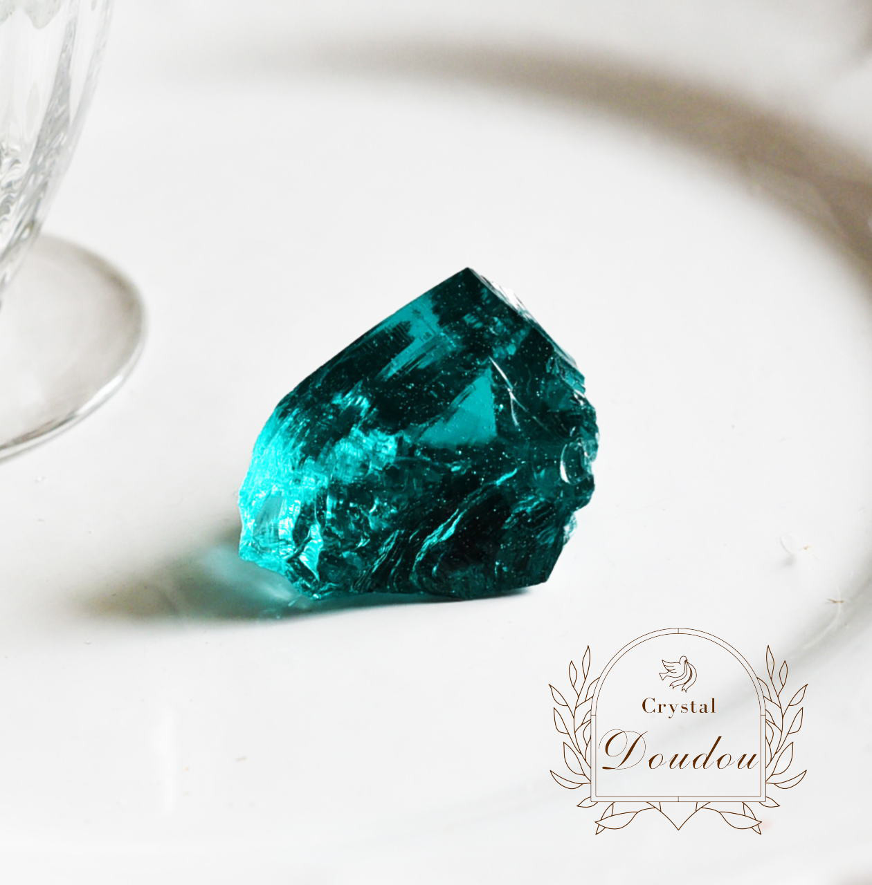 アンダラクリスタル希少ブルーグリーンイナンナ〔sa3644〕