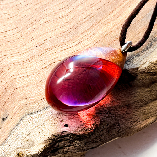 ぽん子レジンネックレスNo.1015 ぽん子様専用レジンネックレスNo.1015