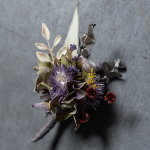 アーティフィシャルフラワーコサージュ 造花コサージュ ブローチ