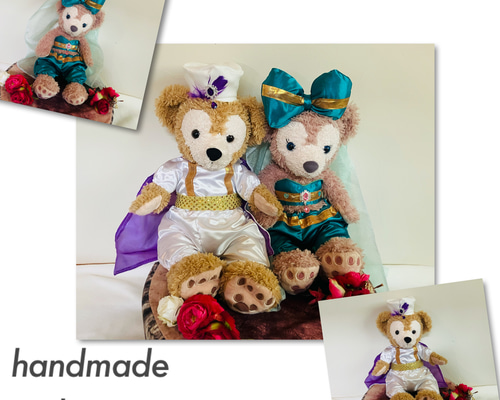 ダッフィー　シェリーメイ　アラジン　ジャスミン　コスチューム　アリ王子 a55fb76d35b08cb661ccfbe4fa4b8d