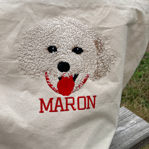 受注製作】愛犬 うちの子 ワッペン オーダーメイド オリジナル 刺繍