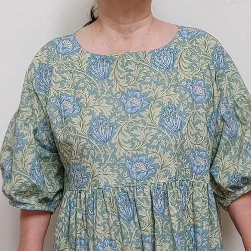 ウィリアムモリス〈アネモネ〉ワンピースfree ワンピース momo 通販