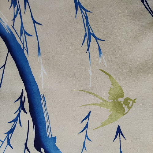 綿100％】山本寛斎の木綿反物 約35cm×50～100cm 浴衣地 和布 生地 猫野  