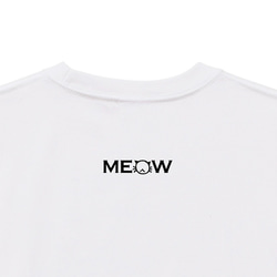 【たいくつな猫達】Tシャツ 黒猫 キジトラ 7サイズ 猫柄 ホワイト コットン プレゼント シルクスクリーン 5枚目の画像