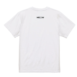 【たいくつな猫達】Tシャツ 黒猫 キジトラ 7サイズ 猫柄 ホワイト コットン プレゼント シルクスクリーン 4枚目の画像