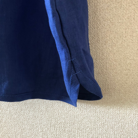 夏　鮮やかロイヤルブルー　半袖ブラウス　富士吉田染め加工 人気・おすすめ｜使いやすい・旅行におすすめ 品質保証 全国発送 日本国内発送・最短翌日お届け