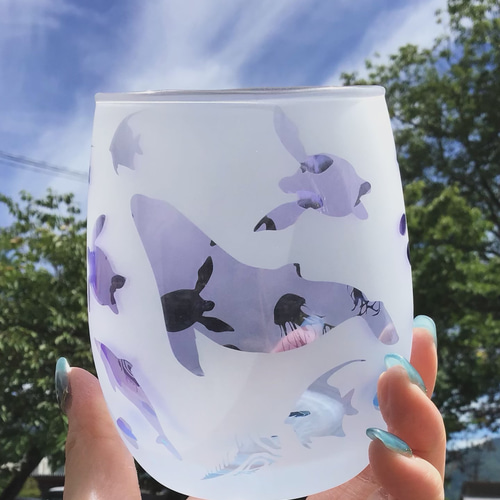 海の生き物 夏のグラス グラス Te to En (てとえん) 通販 17944798