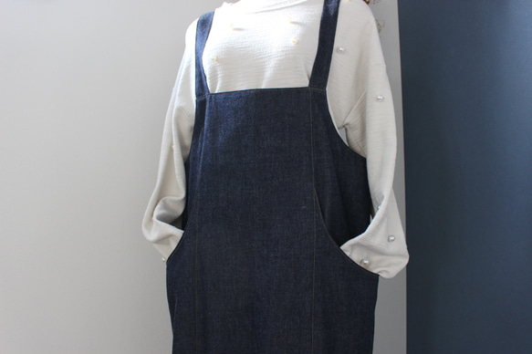 コットン100％ サロッペットジャンパースカート ワンピース ワンピース