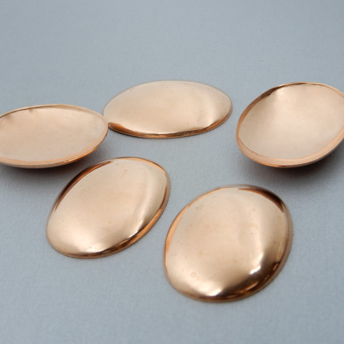 純銅板【小判皿 30x40mm】《K21-258》 その他素材 Sippou Japan 通販 
