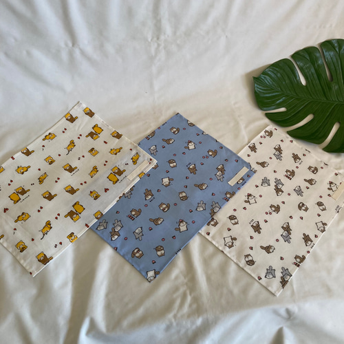 A4ランチョンマット3枚セット入園入学ランチクロスナフキン