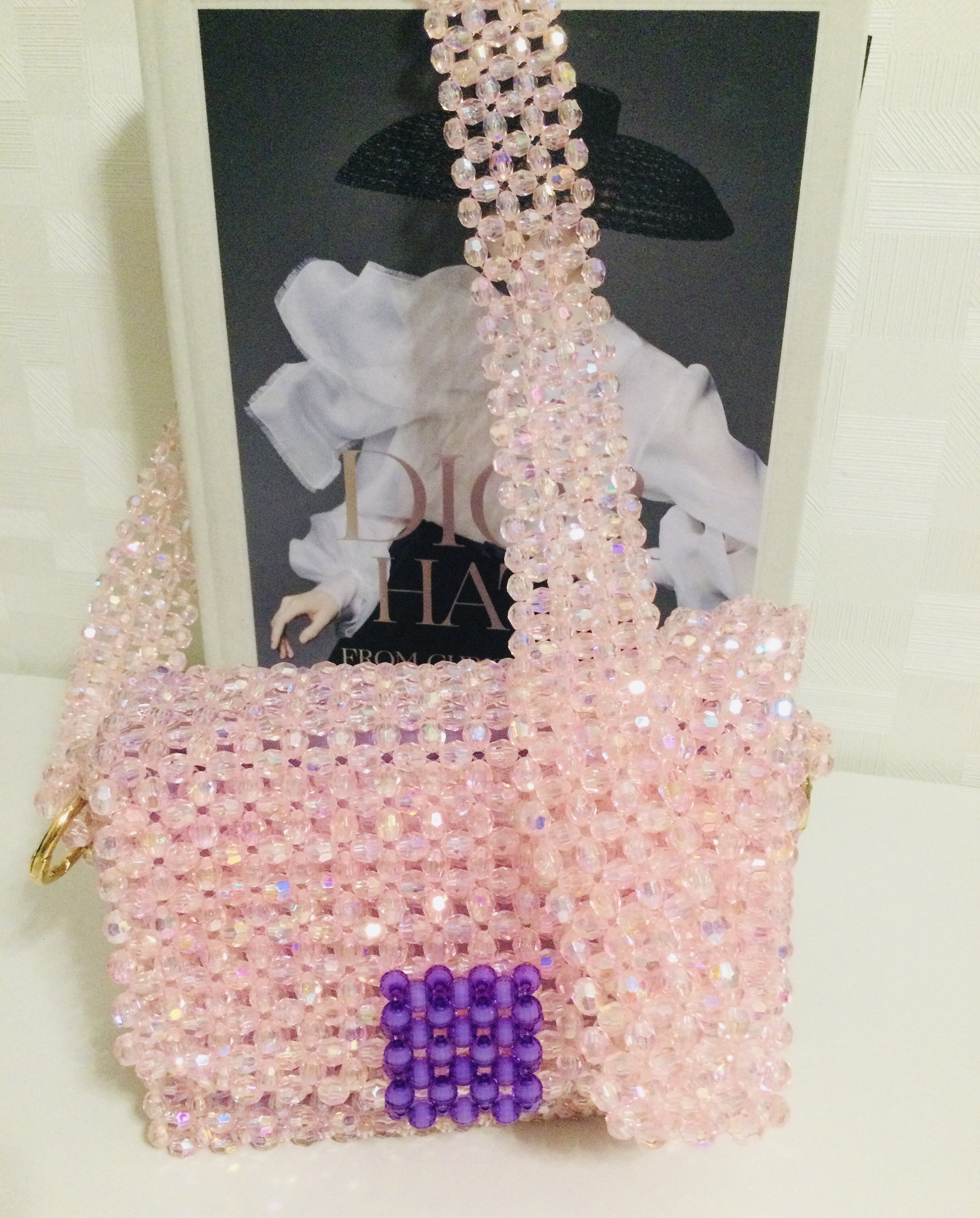 【送料込み】きらめくビーズバッグ