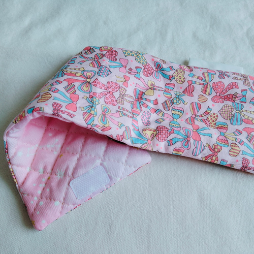 箸袋　歯ブラシ入れ　カトラリーケース　音符　リボン 箸袋歯ブラシ入れカトラリーケース音符リボン