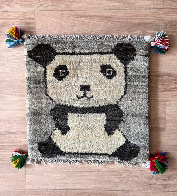 さび猫 ギャッベ　チェアパッド ギャッベ チェアパッド ヌメロ 約40×40cm | まるふネット