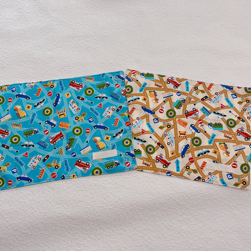 太郎様 確認用 新幹線 はたらく車 ランチョンマット 25×35 名入れ