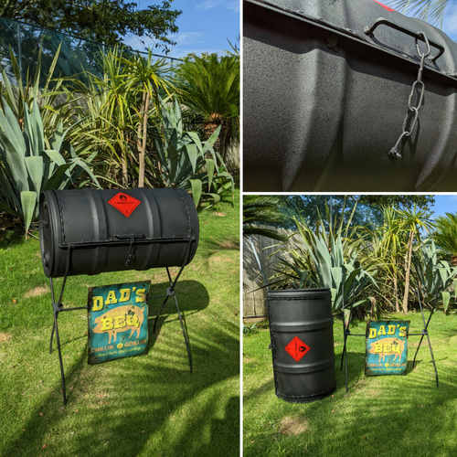 バーベキューコンロ グリル 燻製 スモーカー ドラム缶BBQコンロ バーベキューコンロ グリル 燻製 スモーカー ドラム缶BBQコンロ