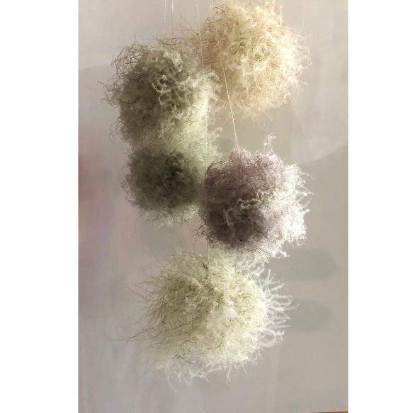 スモークツリー 枝付き ボリューム 55cm【5】＊ ふわふわ ドライ