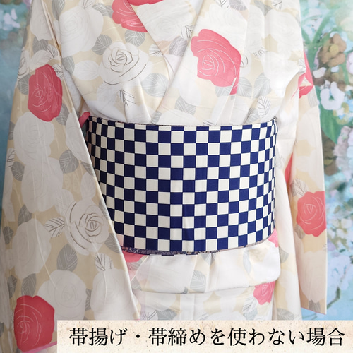 裂織の布　大人の兵児帯　半幅帯　ハンドメイド hob43 4m 大人の半幅帯 兵児帯 リバーシブル ハンドメイド
