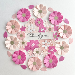 マカロンカラーペーパーフラワークラフトパンチ 色紙アルバム素材退職