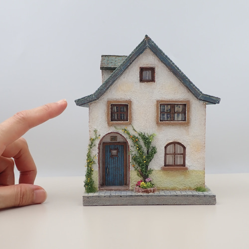 小さいおうち ドイツのメルヘンな家（グリーン屋根）1/50サイズ その他 