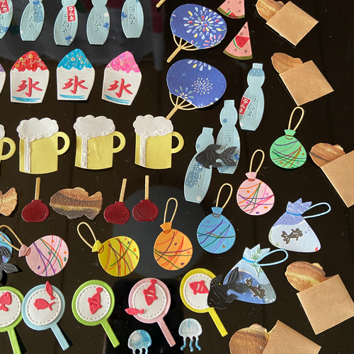 ラスト1セット クラフト 夏祭り たい焼き りんご飴 ビール 金魚すくい