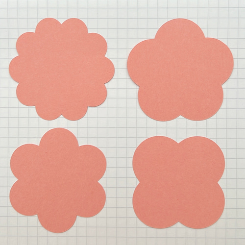 花柄♡メッセージカード80枚♡ペーパークラフト♡アルバムクラフト【10