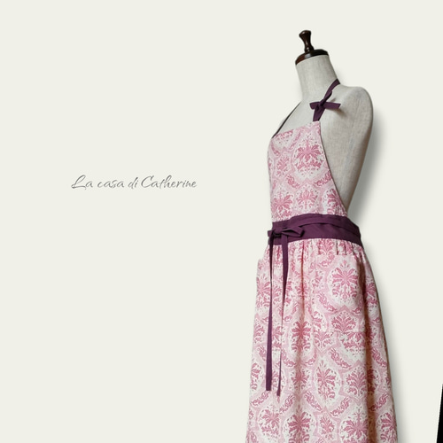 リネン100％エプロンドレスロサンゼルスで購入