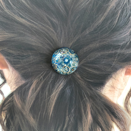 【Aー561】レジン ヘアゴム Aー561】レジン ヘアゴム