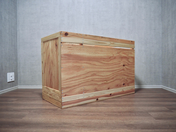 インテリアにとけこむ ハンドメイド 無垢材ペットゲージ　サークル　動物　フェレット　チンチラ 新型 ふくろう用輸送箱（キャリーケース） 「Owl shipping box」Sサイズ　猛禽 H2672067646(20400円)