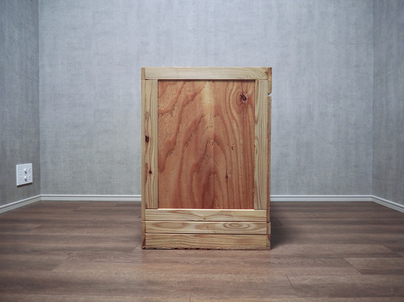 インテリアにとけこむ ハンドメイド 無垢材ペットゲージ　サークル　動物　フェレット　チンチラ 新型 ふくろう用輸送箱（キャリーケース） 「Owl shipping box」Sサイズ　猛禽 H2672067646(20400円)