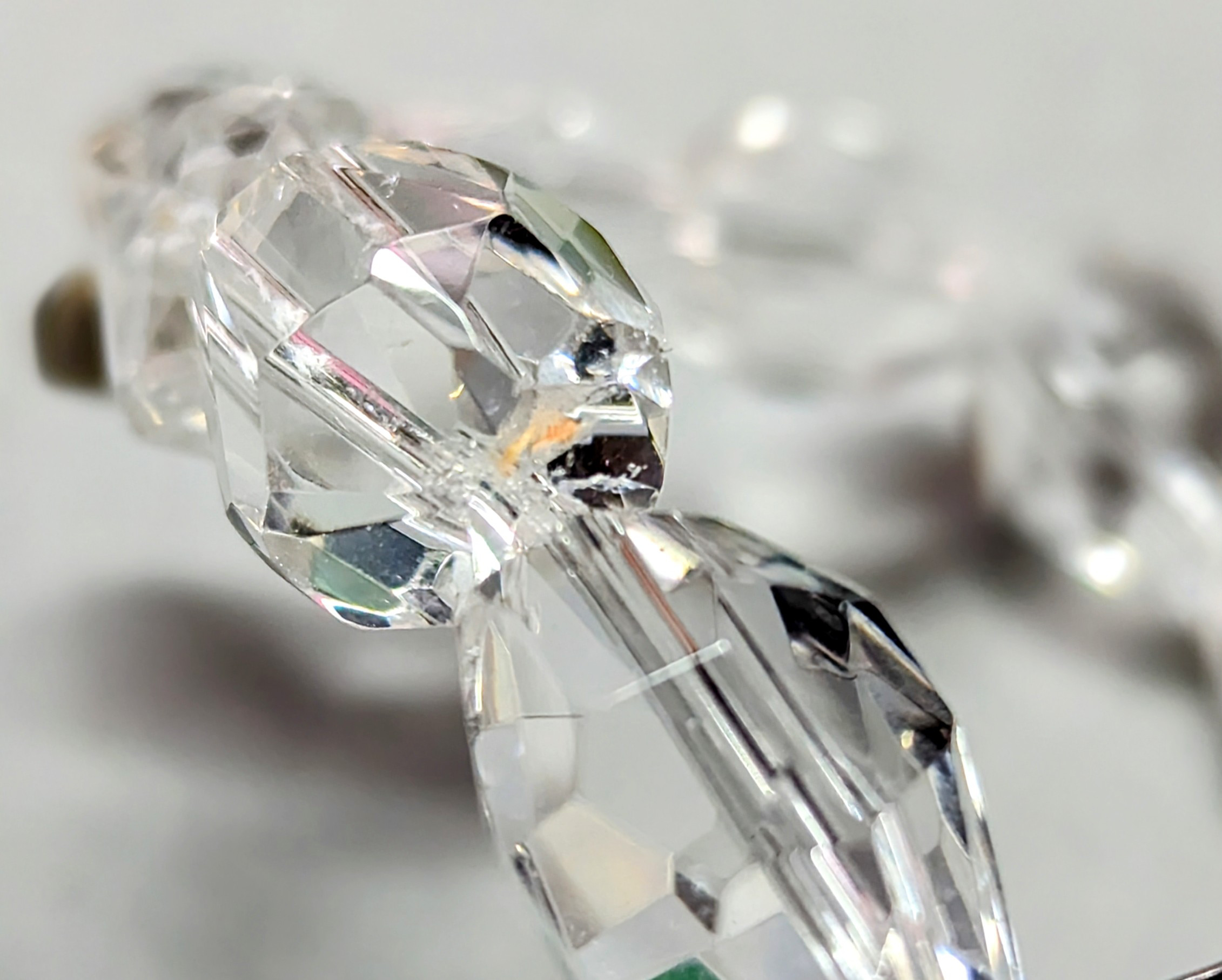 ✨ネガティブデトックスに✨ブルーオパール（コモンオパール）のブレスレット&クリアクォーツのブレスレットの2本セット