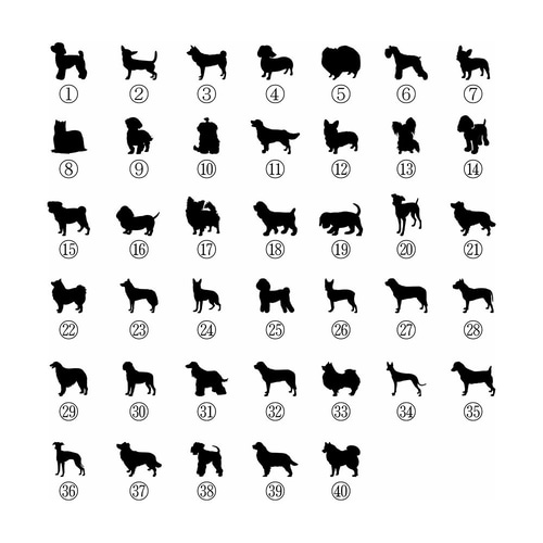 選べる犬種40種×名入れ対応／保冷＆保温◎ 肉球デザイン入りペット