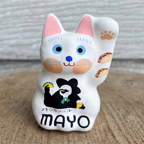 オーダー招き猫 9cmサイズ その他インテリア雑貨 カマクラ張子