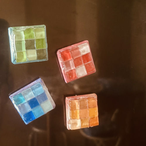 四角×origami＆タイル マグネット マグネット ちょび26 通販